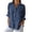 Navy, variant on Long Sleeve Linen Shirt - Classic Button-Down Blouse (Black/White/Navy, S-XXL) | Yubnlvae | Women Button down Shirts Cotton Linen Blouse Tops Long Sleeve Collar (White | L)