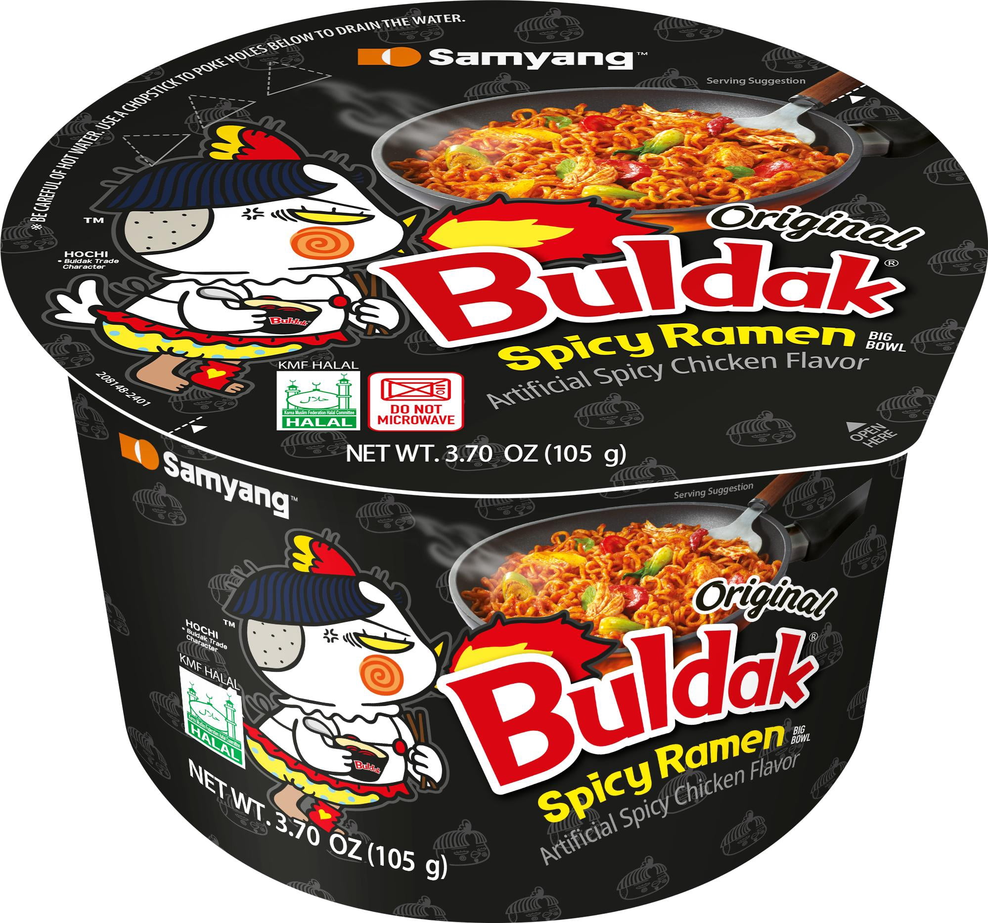 Samyang Ramen grand bol saveur poulet épicé