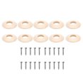thumbnail image 2 of Milaget 6X 10 Pieces Plastic Washers for Guitar Tuners Machine Head Buttons Cream, 2 of 9