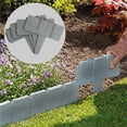 thumbnail image 1 of braveheart 10/20/30pcs Landscape Edging Border Plastic Garden Fence Lawn Decorative Border, 1 of 6