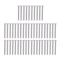 thumbnail image 2 of 50Pcs Cheese Head Slot Screw A2 70 Stainless Steel Flat Screw Machinery M3 Screws Set, 2 of 7