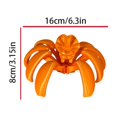 thumbnail image 4 of Halloween : Two Color White And Orange Pumpkin Mechanical Action Figure Transforms Into A Pumpkin, 4 of 9