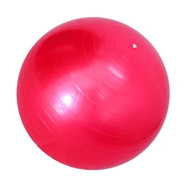 Stability Exercise Yoga Ball Burst High Strength Ball Chair for Office Home 45cm Pink