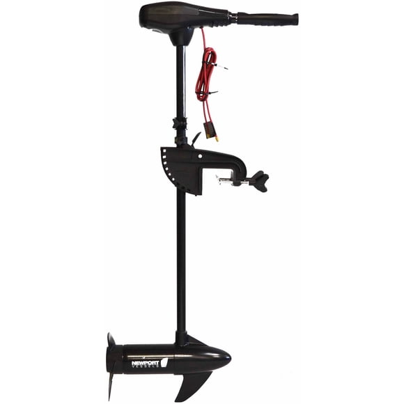 Newport Vessels NV-Series 62lb Thrust Saltwater Transom Mounted Trolling Electric Trolling Motor w/LED Battery Indicator & 36" Shaft, 23M1000202