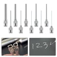 thumbnail image 4 of BTOER 1 Pce Aiguille de Machine Distributrice 25 mm Aiguille de Machine Distributrice en Acier Inoxydable Aiguille d'Injection de Colle Industrielle 8 g-30 g Fluides, 4 of 8