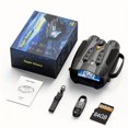 thumbnail image 1 of HLONK 10x 4K Ultra HD Digital Night Vision Binoculars  3-inch High Resolution Display  And Safe And Reliable Tactical Flashlight - Perfect for Outdoor Night Adventures And Wildlife Spotti, 1 of 7