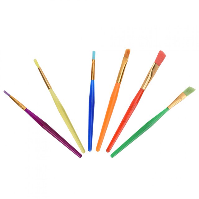 <p>Cake Pen, Sugar Craft Baking Tool Decorating Brush Coloring Cake Brush, 6Pcs For Baking Baking Supplies Kitchen Tools</p>