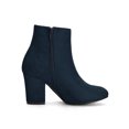 thumbnail image 3 of Unique Bargains Women's Side Zipper Block Heel Ankle Boots, 3 of 8
