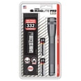 thumbnail image 1 of MagLite - SP2P09H Maglite Mini PRO LED 2-Cell AA Flashlight with Holster Gray, 1 of 4