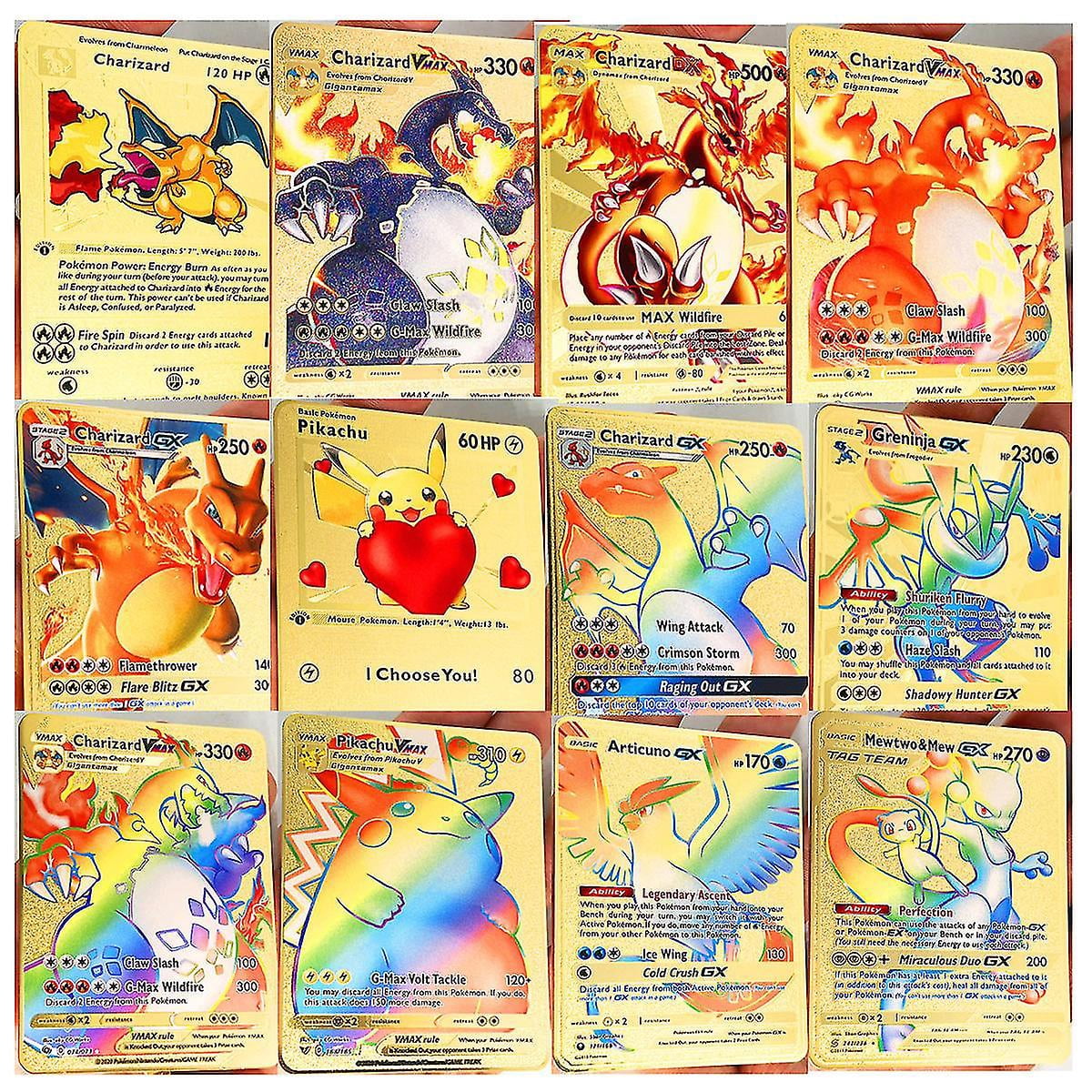 pokemon charizard dx metal card Gold Collector