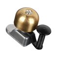 thumbnail image 1 of Bicycle Ring Bell MTB Bike Cycling Handlebar Alarm much safer.   Spring paddles, easy Horn Accessory Copper, 1 of 9