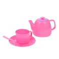 thumbnail image 4 of Amdohai Portable Tea Set with Carrycase Pastel Colours Plastics Toys for Children Kids, 4 of 7
