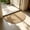 Khaki#125989, variant on Imitation Sisal Half Round Door Mat Entrance Rug Dirt Trappings Antiskid Entryway Floor Indoor Outdoor Welcome 23.62x35.43in