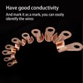 thumbnail image 3 of 10 Pieces Mini Wire Terminals Copper Electrical Cable Connector Electrical Accessories Household Lug Ends Professional Cord Connection Fixing Accessories 10A, 3 of 9