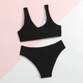 thumbnail image 5 of Girls Swimsuits 2 Piece Summer Bikini Swimwear Striped Ruffle Kids Bathing Suits 13-14 Years, 5 of 5