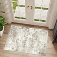 thumbnail image 1 of BERTHMEER 2'x3' Small Abstract Area Rugs Indoor Doormat Entryway Laundry Kitchen Modern Washable Rugs Non-slip Contemporary Throw Rugs, Gray, 1 of 4