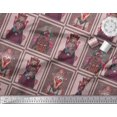 thumbnail image 2 of Soimoi Polyester Crepe Fabric Animal Skin & Chinese Opera Mask Devil Print Fabric by The Yard 42 Inch Wide, 2 of 3