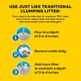 thumbnail image 3 of Purina Tidy Cats Poids Plume Free & Clean Non Parfumée Multichat, Litière Agglomérante 2,72 kg, 3 of 17