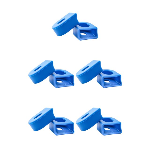 relayinert 1 Paire Outil de Protection pour Manivelle de Vélo Housse de Protection pour Protéger Bleu 5Ensemble