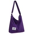 thumbnail image 1 of ORUYROP Sac à Bandoulière Rétro en Toile Grande Taille pour Femmes Sac à Main Décontracté, 1 of 6