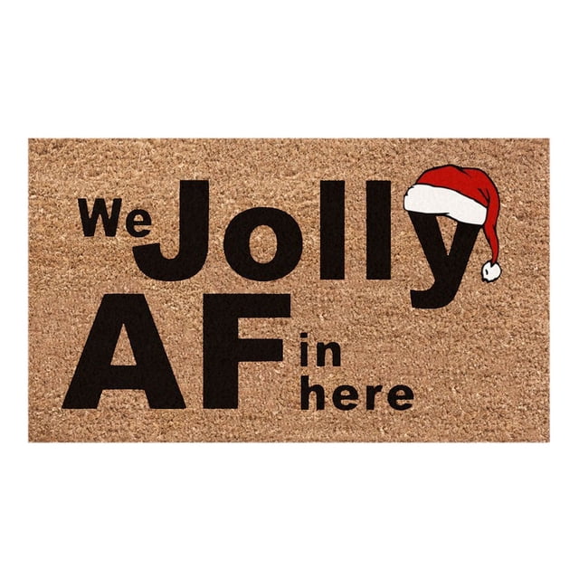 RKSTN Area Rug New Christmas Floor Mat Kitchen Bathroom Door Non Slip Mat 50 * 80cm Floor Mat Non Slip Home Decor Door Mat