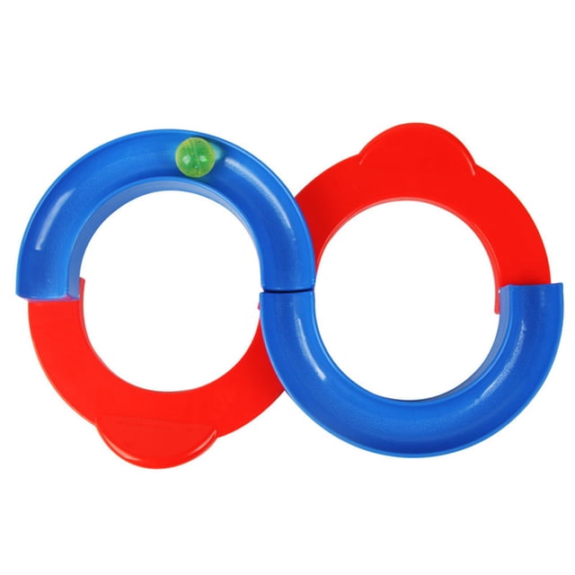 fheaev Rampe de Balle Tourbillonnante d'Activité Ensemble de Jeu-88 Piste Balle de Rotation