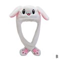 thumbnail image 1 of Plush Rabbit Bunny Hat Animals Ear Moving Jumping Hat Hat Animal Ear Best Q0P4, 1 of 9