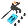 thumbnail image 3 of Drilling Guide, Portable Jig It  Hinge Drilling Guide,  Quality Carpenter Woodworking For Woodworking Jig Jointing Wood Boards, 3 of 8