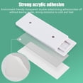 thumbnail image 2 of 15 PCS Self-Adhesive Desktop Socket Fixer Power Strip Holder Adhesive Punch Free Desktop Socket Fixer Wall Mounte for Use in Kitchen  Bathroom  Office  WiFi Router Tissue Box(Grey), 2 of 9