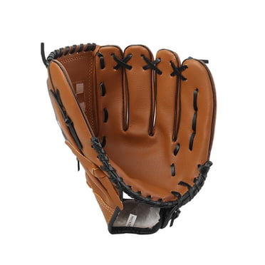 Amdohai 10.5in Outdoor Sports Baseball Glove Softball Practice Equipment Outfield Pitcher Gloves PU Softball Glove