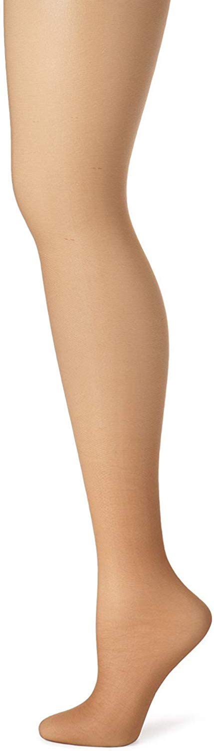 Hanes Womens Silk Reflections Control Top Sheer Toe Pantyhose - Best-Seller, GH