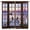 Nature Landscape_7, variant on Flowers Floral Kitchen Curtains - Leaves Spring Botanical Small Short Tier Cafe Window Curtains for Bathroom Living RV Room Rod Pocket Window Drapes 36 Inch Length 2 Panels Set 28"x36"