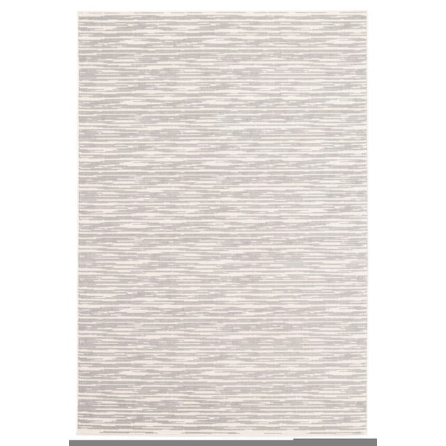 ECARPET Indoor/Outdoor for Balcony, Patio and Garden Yeta Light Grey Rug