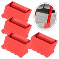 thumbnail image 3 of SHISUYAN Nonslip Rubber Ladder Feet Cover for Home Use Protects Floors from Damage Red Color Fits Most Ladders 4 Pieces, 3 of 8