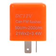 thumbnail image 3 of Flasher Relay, Turn Signal Light Flash Relay Reliable Waterproof Practical 2 Pin  For Motorcycle, 3 of 8