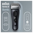 thumbnail image 1 of Braun Series 8 8453cc Electric Shaver for Men, 3+1 Head with Precision Trimmer, Electric Razor with Sonic Technology and 40° Adaptation Head, 5-in-1 SmartCare Center, Wet & Dry Use with 60-min Battery, 1 of 7