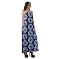 thumbnail image 3 of Moomaya Robe Aguichant de Soirée pour Femmes en Rayonne Imprimée Longue Tenue Décontractée Vêtements, 3 of 4