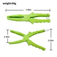 thumbnail image 3 of Shengyu Fishing Fish Pliers Clamp Grabber Grip Buckle Clip Controller Multi-Purpose Tool Strong Supply Outdoor Accessory Green Green, 3 of 6