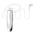 thumbnail image 3 of tamizeot Single Ear Wireless Headset Accessories Set Audio Accessory Clear Rechargeable Stereo Earphone Kit Birthday Gift white, 3 of 6