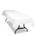 thumbnail image 2 of Tablemate PT549WH Table Set Poly Tissue Table Cover  54 x 108  White  Six per Pack, 2 of 2
