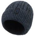 thumbnail image 1 of Bangcool Tuque pour Homme Chaude et Respirante en Tricot Tuque à Revers Casquette de Montre pour l'Hiver, 1 of 10