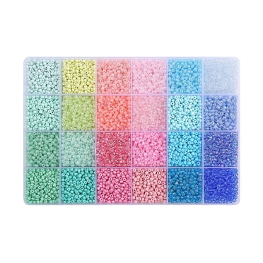 Perles pour Fabrication de Bijoux Perles 3 mm Petites Perles Fabrication de Bijoux Fournitures pour Bracelets Perles pour Fabrication de Bracelets