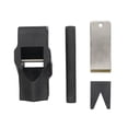 thumbnail image 1 of Mini Hand Planer Wood Planer Wood Planer Hand Tool Mini Wood Planer DIY Woodworking Hand Tool Trimming Shaping Smoothing Steel Resin Black With Handle, 1 of 7