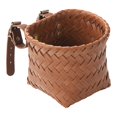thumbnail image 2 of Kids Basket Handwoven Rattan Cycle Basket for Kids Handlebar Front Storage Baskets Cycling Pocket for Outdoor Daily Commute 15X12X12Cm,A Bicycle Basket, 2 of 9