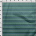 thumbnail image 3 of oneOone Tissu Lycra Polyester Imprimé Géométrique Ikat par la Cour 56 Pouces de Large, 3 of 4