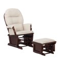 thumbnail image 1 of Lennox Glider Rocker Chair & Ottoman Combo, 1 of 4