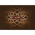 thumbnail image 1 of Ahgly Tapis Rectangulaire Lavable en Machine Intérieur Transitionnel Brun Selle, 7 Pieds x 9 Pieds, 1 of 7