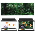 thumbnail image 3 of PVC Reptile Box, Poster Fish  Wall Reptile Background Aquarium Rainforest Background Picture Painting Decoration Self Adhesive Sticker91x50cm, 3 of 8
