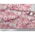 thumbnail image 3 of Soimoi Polyester Crepe Fabric Cosmos Floral Fabric Prints by Yard 42 Inch Wide, 3 of 3