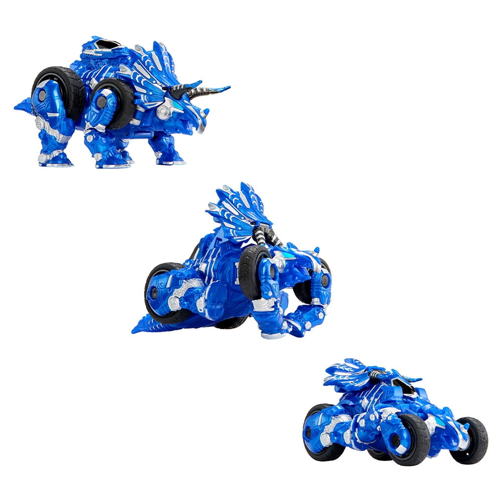 Dinosaure Armorsaurs Evolver Cobalt se transformant en véhicule-jouet, figurine Dino 2 en 1 avec transformation à plusieurs étapes, enfants, garçons, filles, âge 6 ans et +